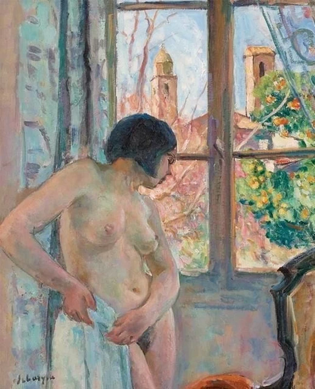 Nuda alla finestra
